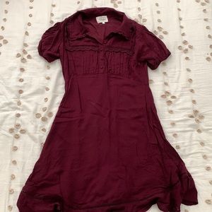 Bohme maroon colored dress.
